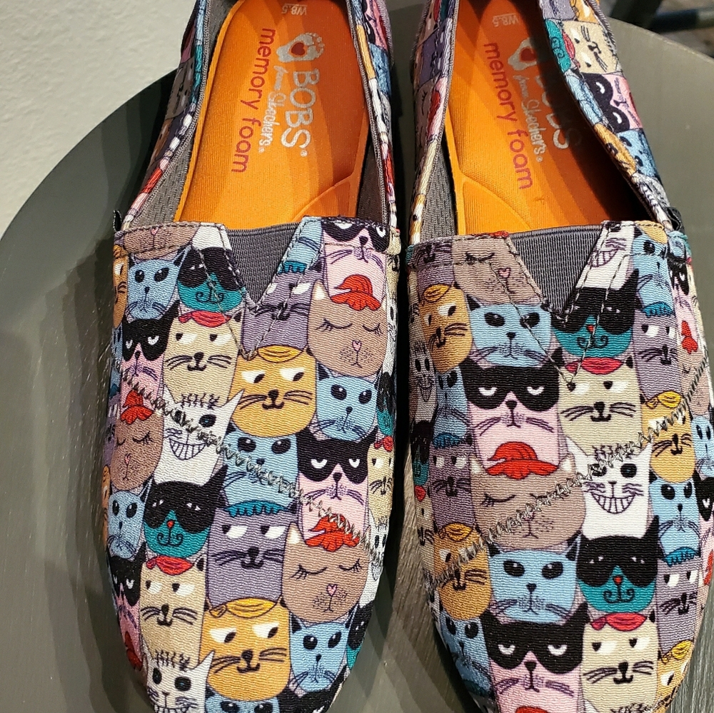 Skechers Bob's for Cats Memory Foam shoes